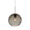 Besa Lighting Bombay Cord Pendant, Smoke, Satin Nickel Finish, 1x60W Incandescent 1JT-BOMYSM-SN - alternate 1